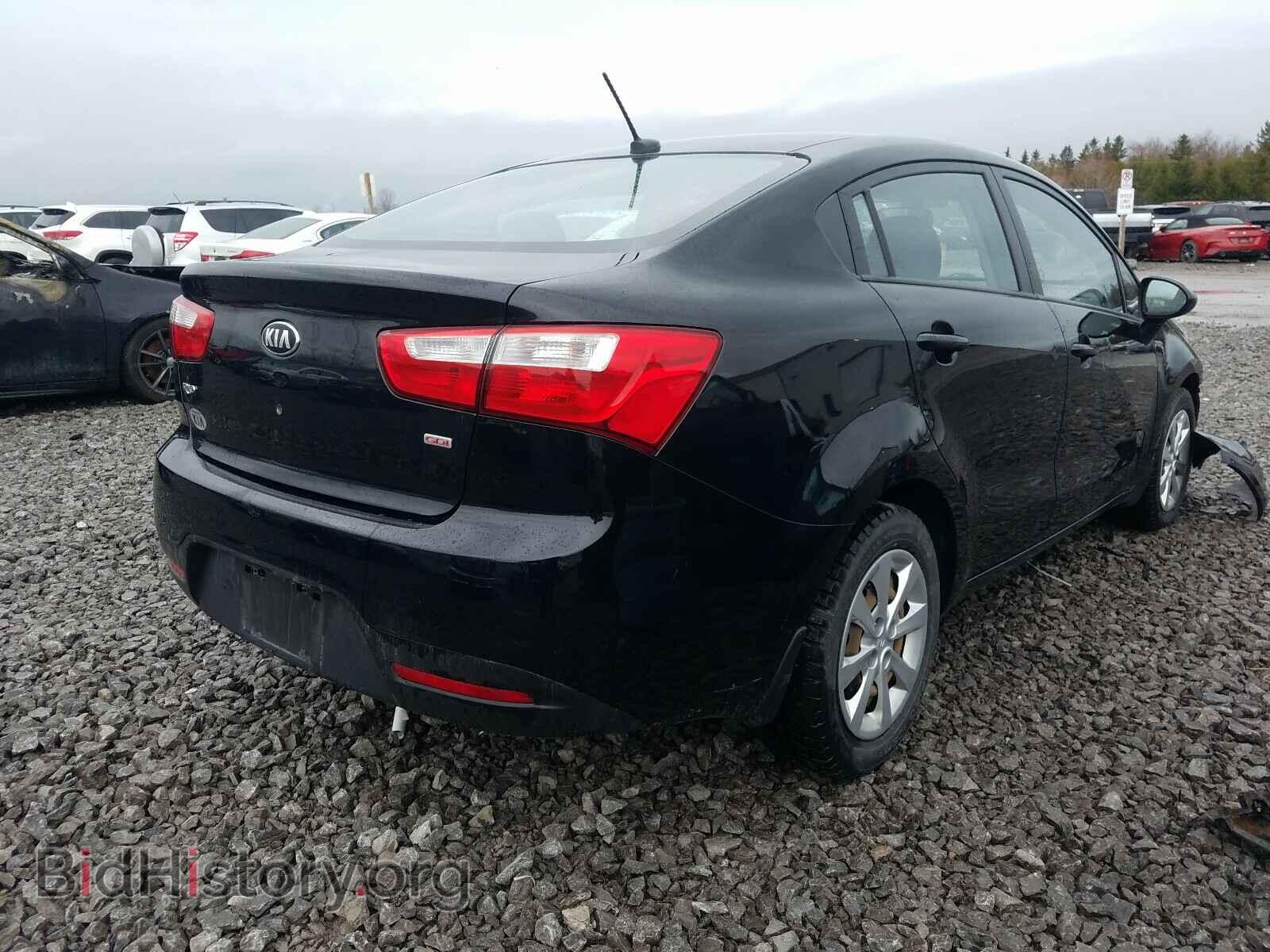 2013 KIA RIO - VIN: KNADM4A34D6264120 - Фото 4