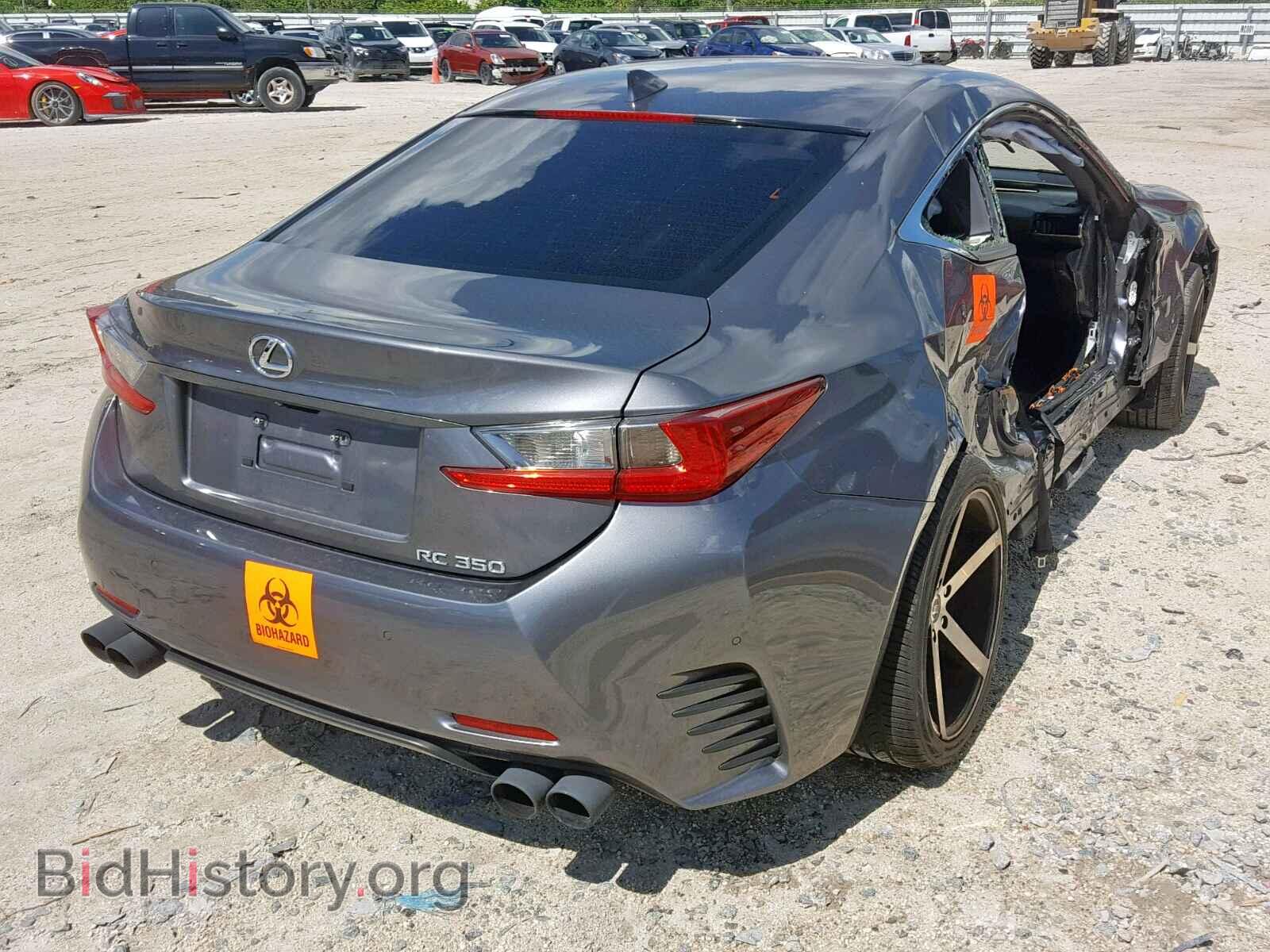 2015 LEXUS RC 350 - VIN: JTHHE5BC3F5008547 - Фото 4