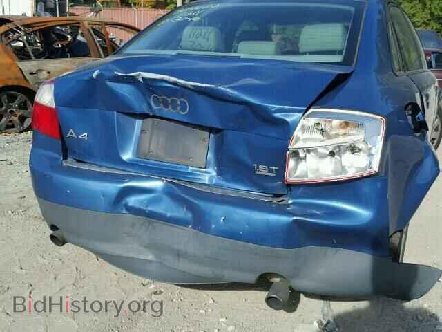 2002 AUDI A4 - VIN: WAULC68EX2A224605 - Фото 9