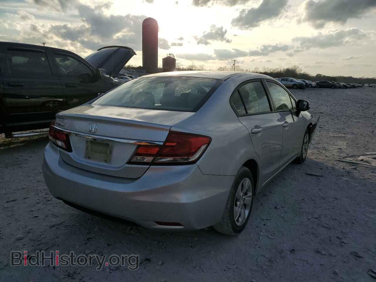 2013 HONDA CIVIC - VIN: 19XFB2F53DE025622 - Фото 3