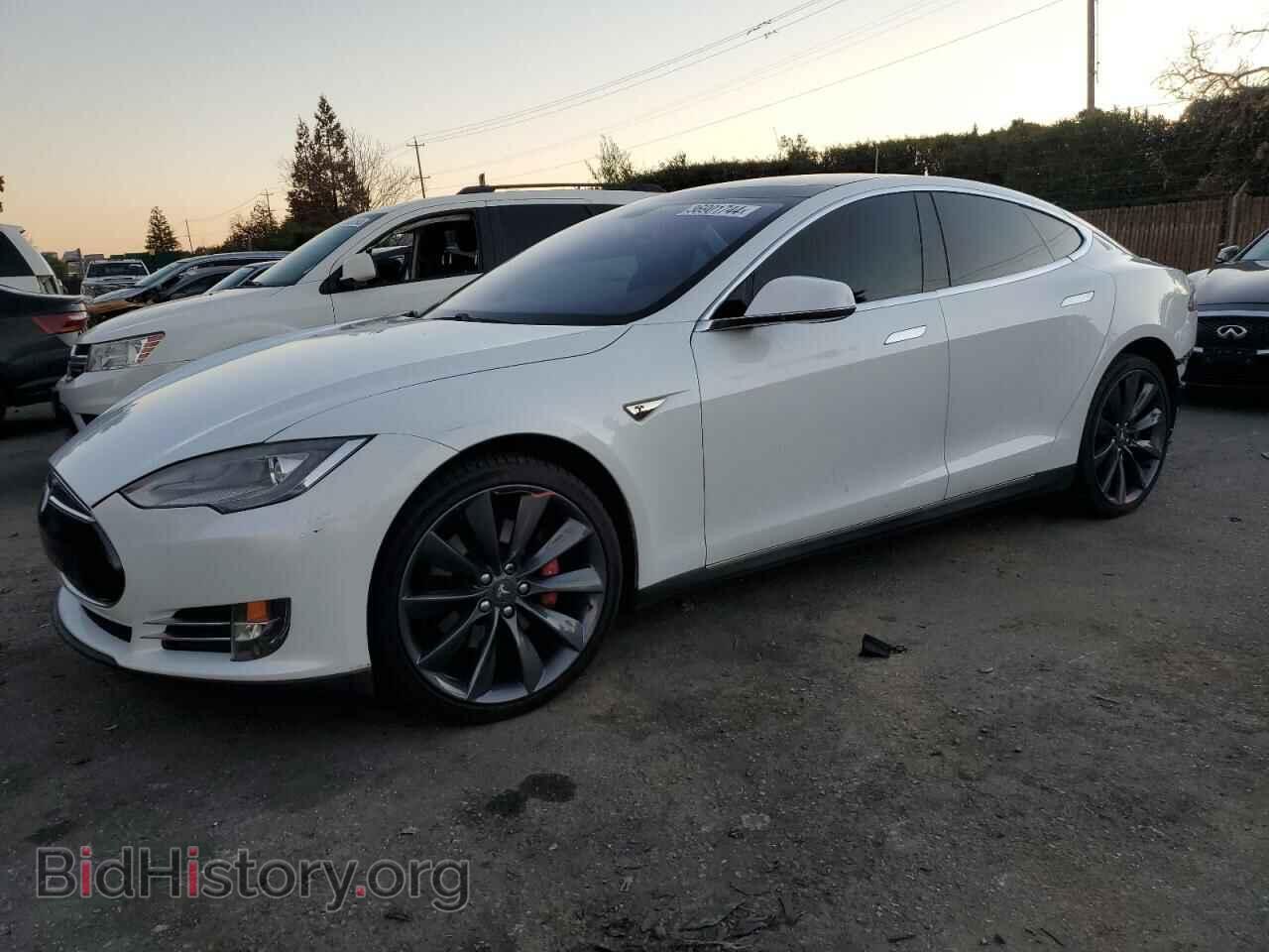 Photo 5YJSA1H1XEFP37305 - TESLA MODEL S 2014