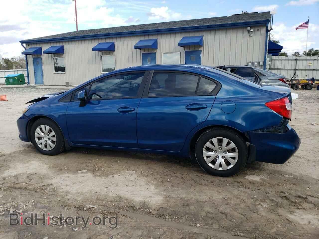 2012 HONDA CIVIC - VIN: 2HGFB2F50CH511017 - Фото 2