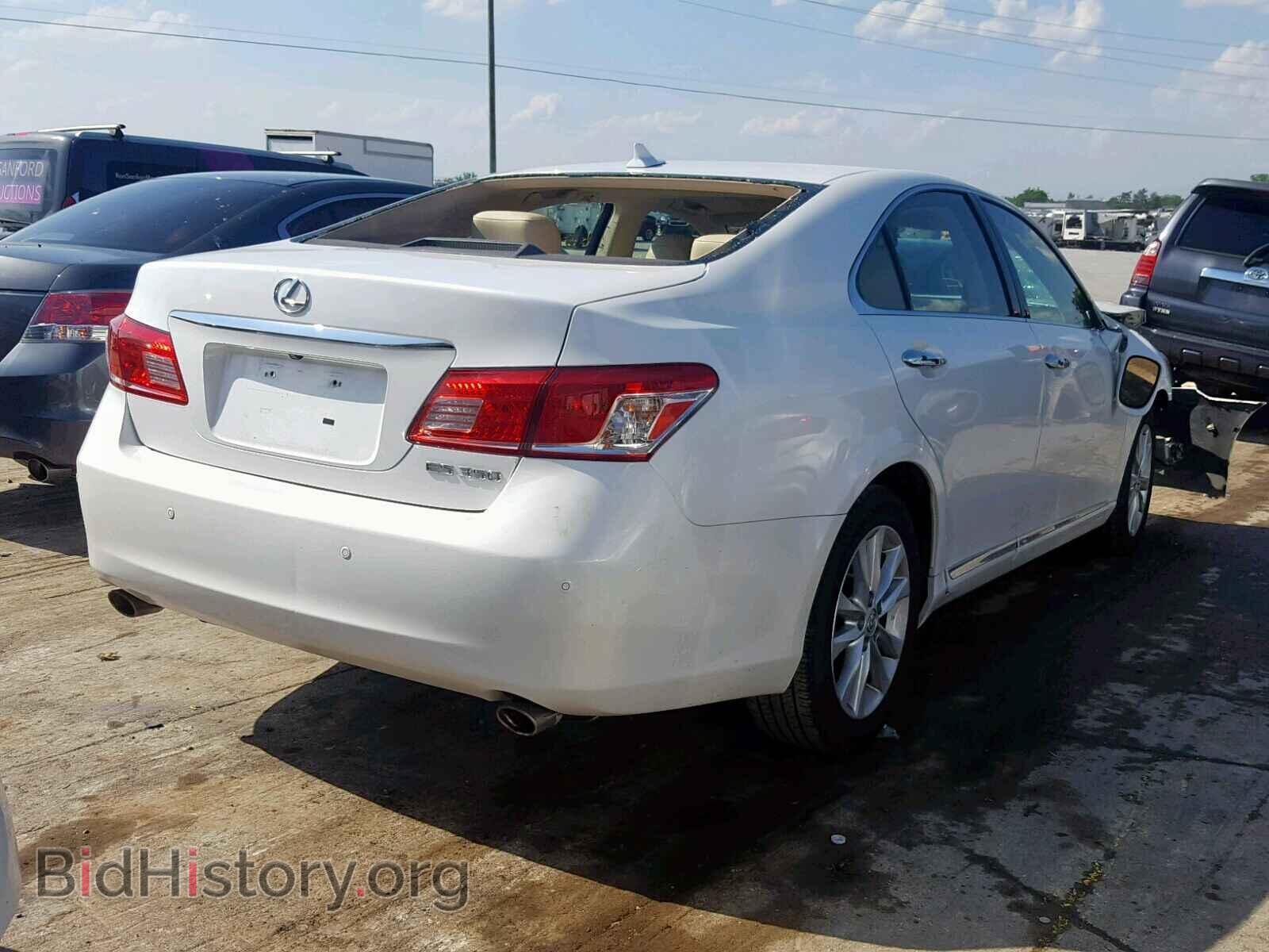 2011 LEXUS ES350 - VIN: JTHBK1EG9B2461122 - Фото 4