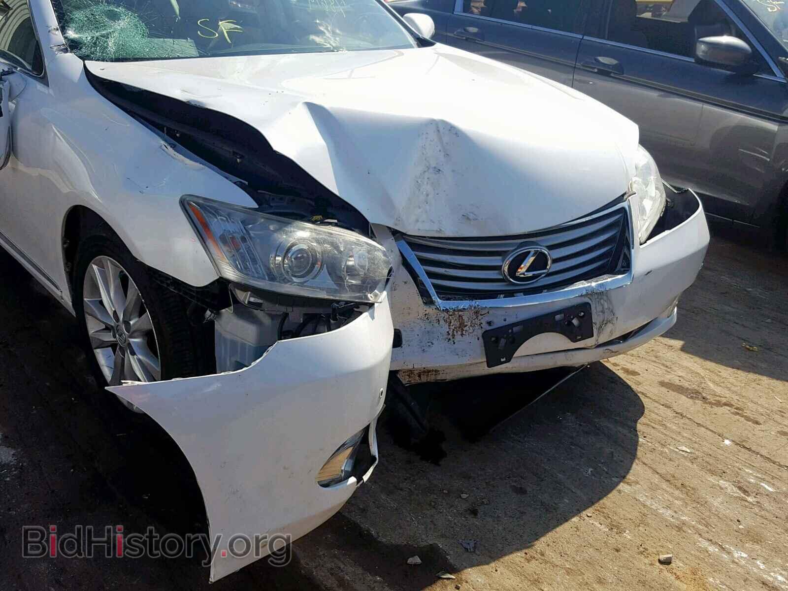 2011 LEXUS ES350 - VIN: JTHBK1EG9B2461122 - Фото 9