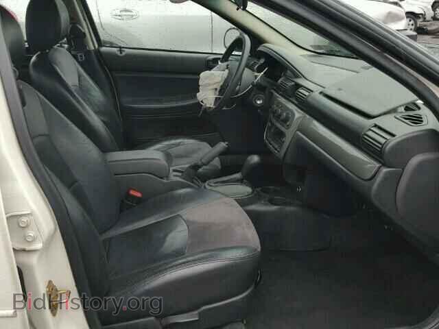 2004 CHRYSLER SEBRING - VIN: 1C3EL56R94N412303 - Фото 5