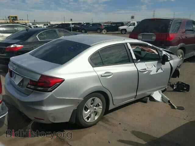 2013 HONDA CIVIC - VIN: 19XFB2F54DE054501 - Фото 4