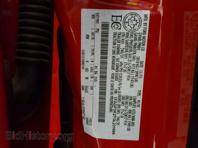 2016 FORD FOCUS - VIN: 1FADP3K27GL231666 - Фото 10