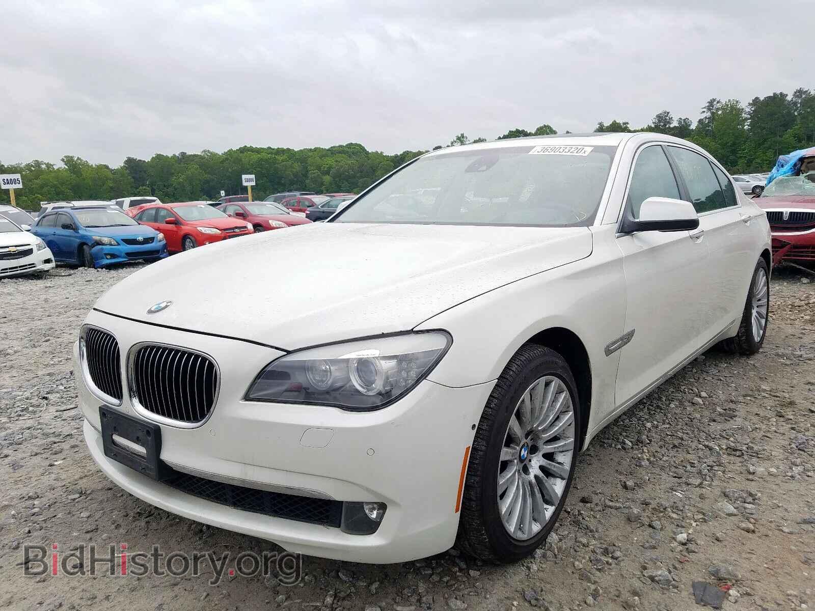 2012 BMW 7 SERIES - VIN: WBAKC8C53CC435519 - Фото 2
