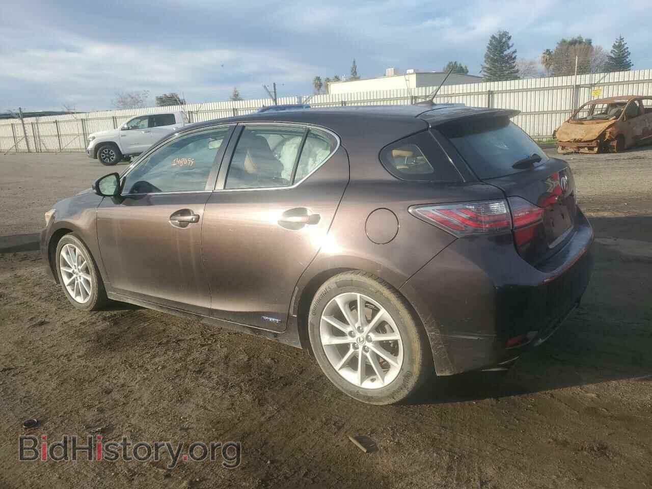 2012 LEXUS CT 200 - VIN: JTHKD5BH4C2077894 - Фото 2