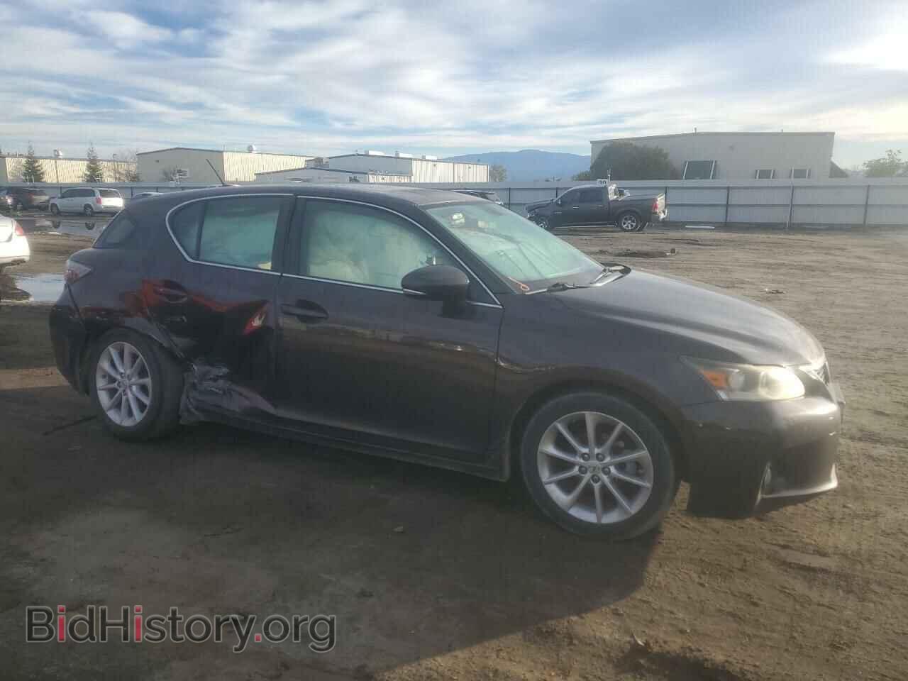 2012 LEXUS CT 200 - VIN: JTHKD5BH4C2077894 - Фото 4