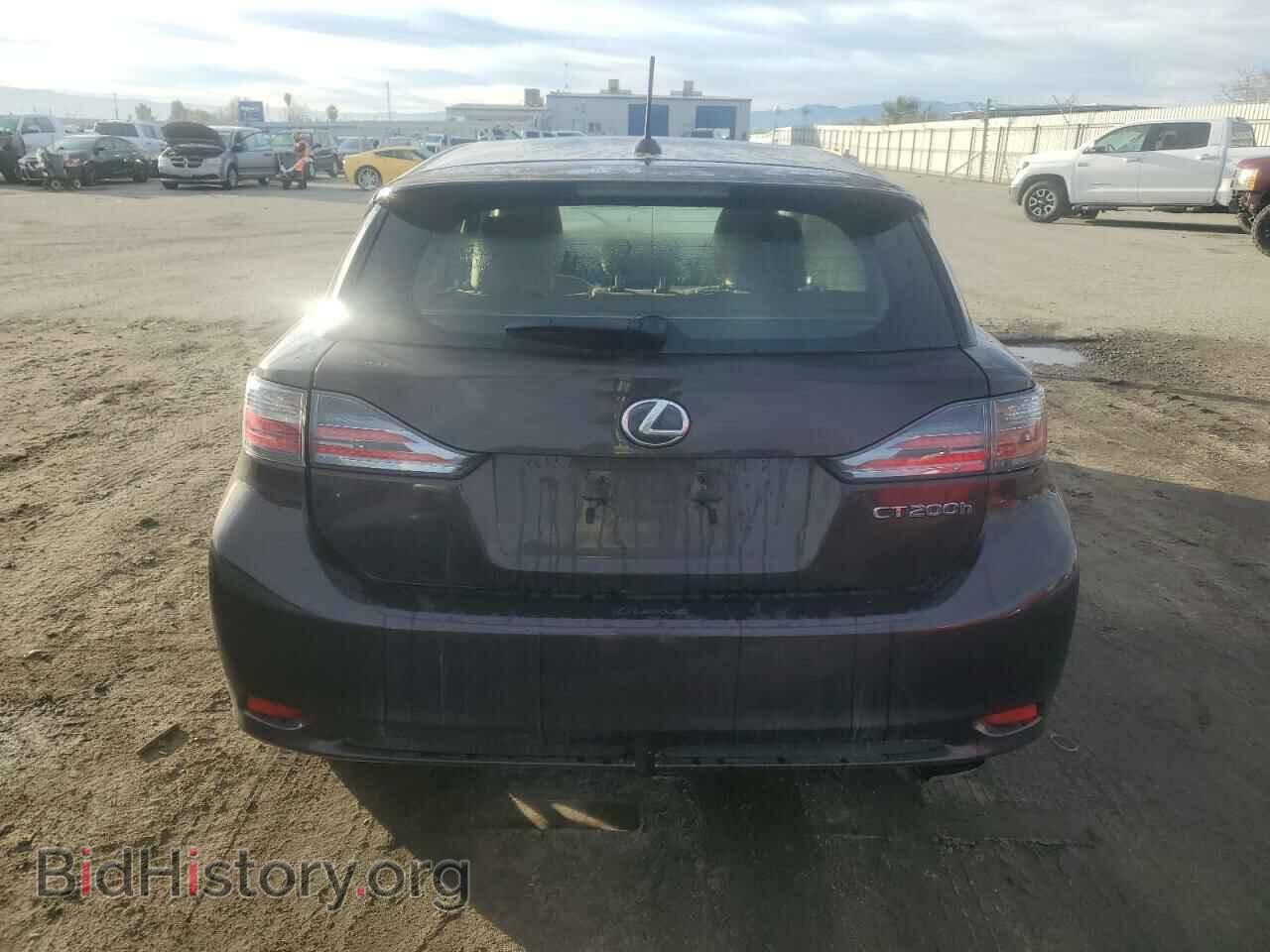 2012 LEXUS CT 200 - VIN: JTHKD5BH4C2077894 - Фото 6