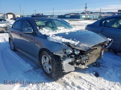 2014 Mitsubishi LANCER ES/ES Sport, темно-серый — VIN JA32U2FU2EU600682, Copart