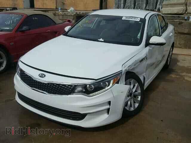 2016 KIA OPTIMA - VIN: 5XXGU4L39GG079922 - Фото 2