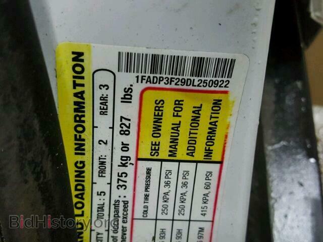 2013 FORD FOCUS - VIN: 1FADP3F29DL250922 - Фото 10