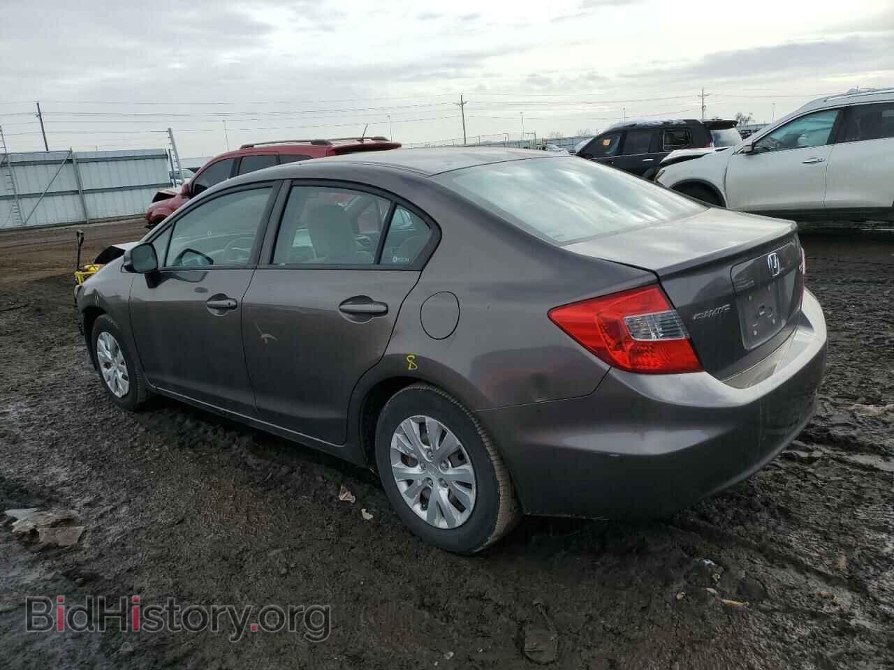 2012 HONDA CIVIC - VIN: 2HGFB2F5XCH541707 - Фото 2
