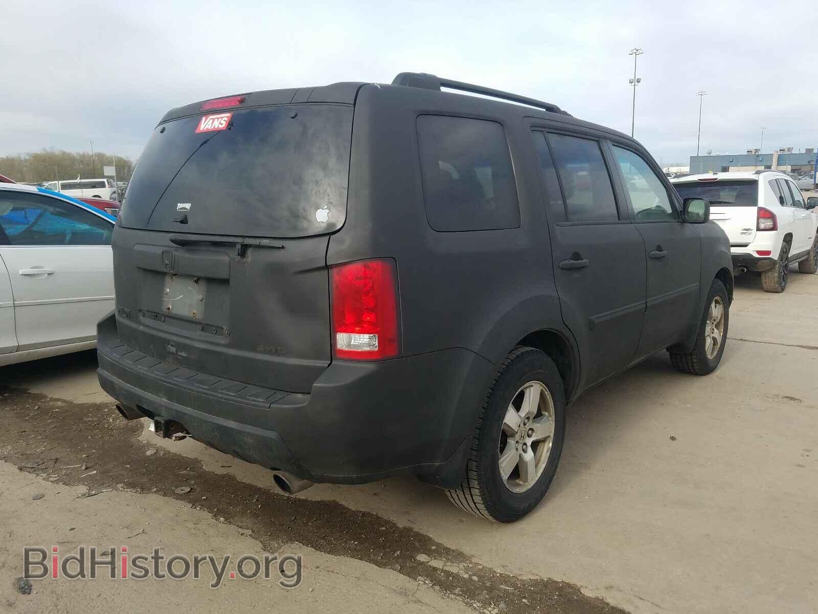2009 HONDA PILOT - VIN: 5FNYF48629B022243 - Фото 4