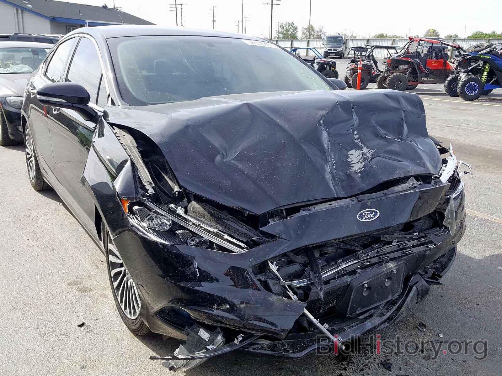 Photo 3FA6P0D9XJR233518 - FORD FUSION 2018