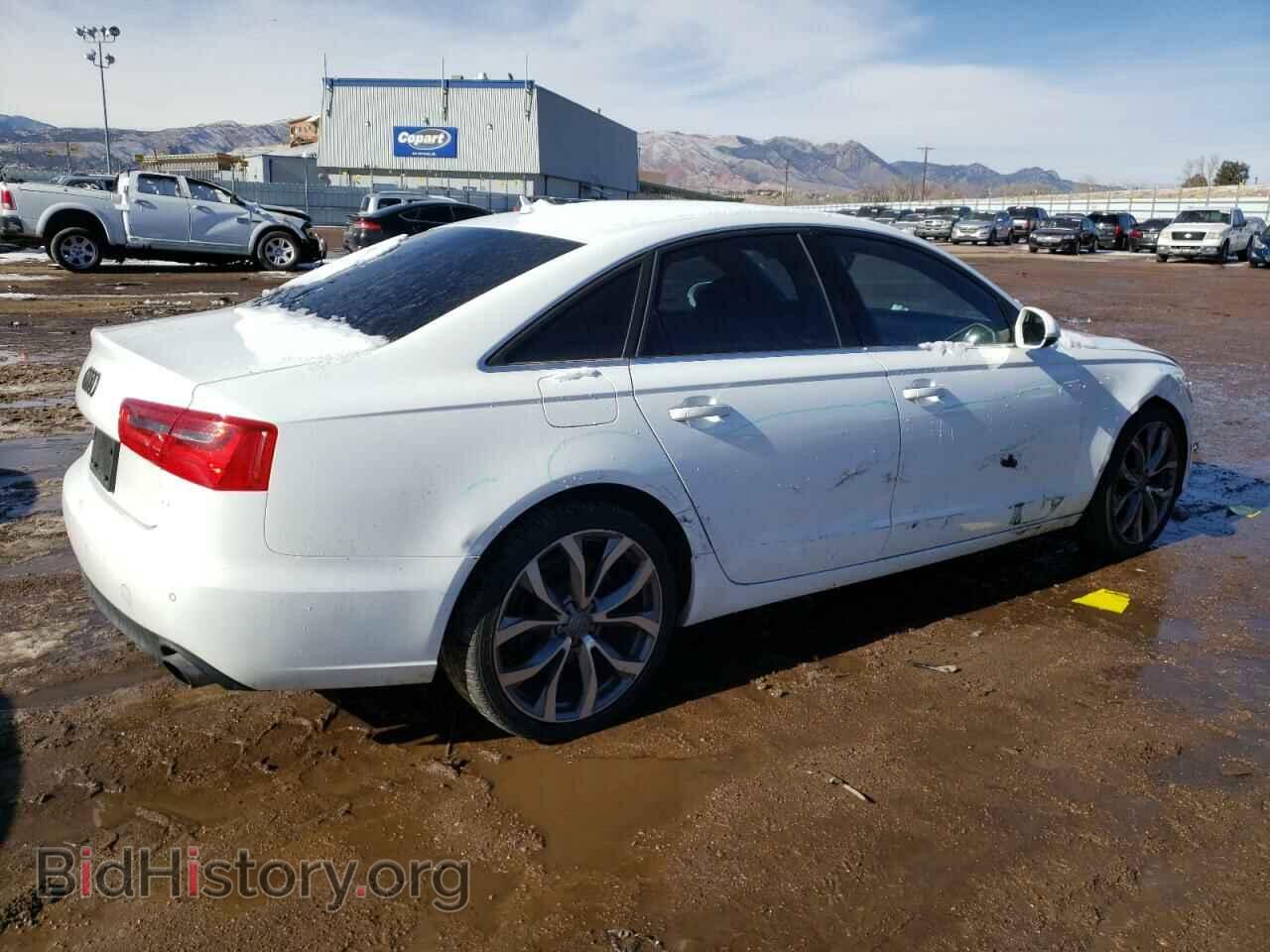 2013 AUDI A6 - VIN: WAUGFAFC7DN006999 - Фото 3