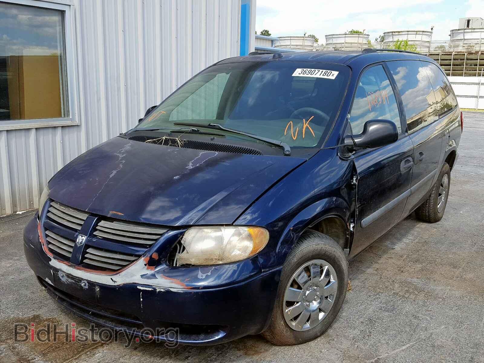 2005 DODGE CARAVAN - VIN: 1D4GP24R35B422924 - Фото 2