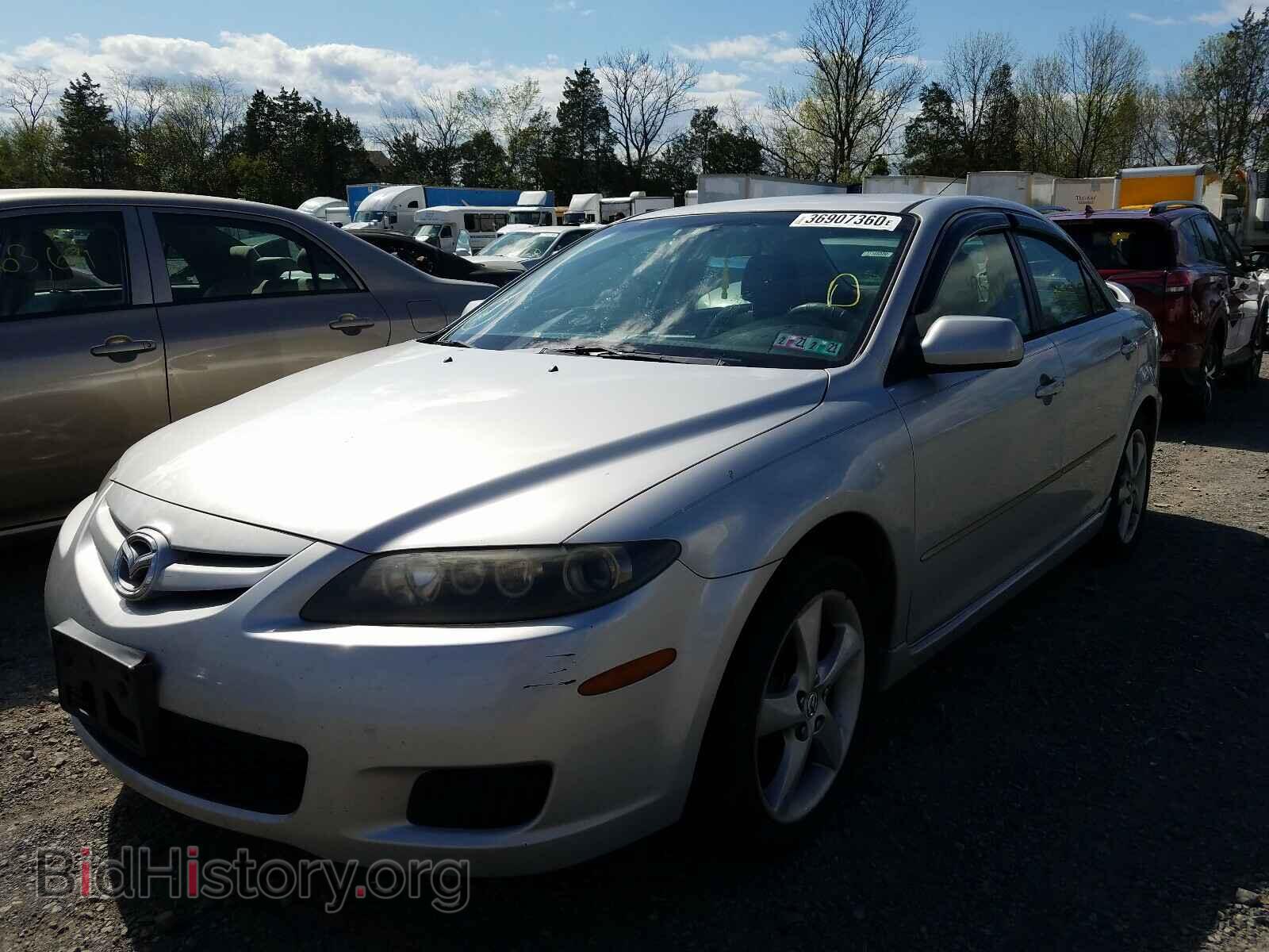 2007 MAZDA 6 - VIN: 1YVHP80C175M44566 - Фото 2