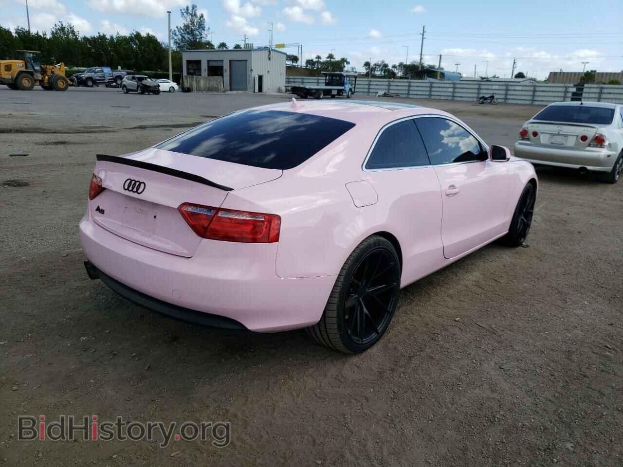 2012 AUDI A5 - VIN: WAUCFAFR8CA001092 - Photo 4