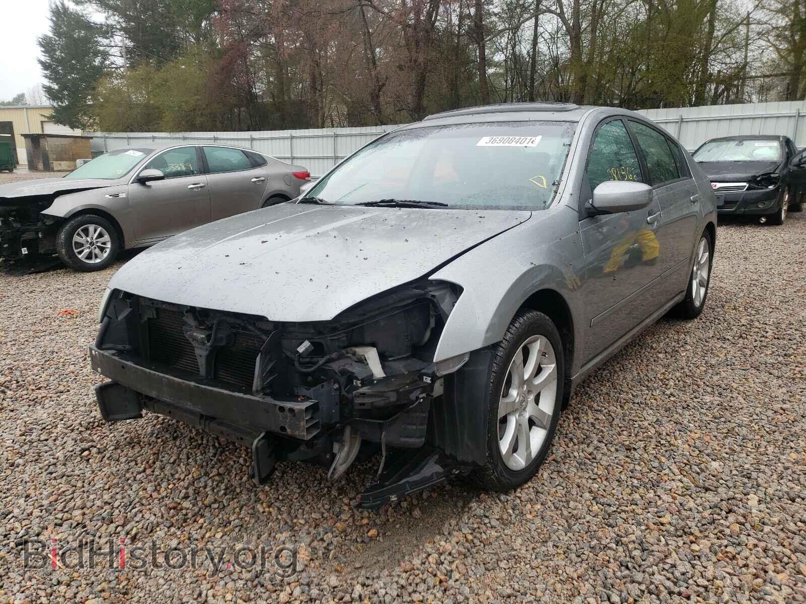 2007 NISSAN MAXIMA - VIN: 1N4BA41E07C814428 - Фото 2
