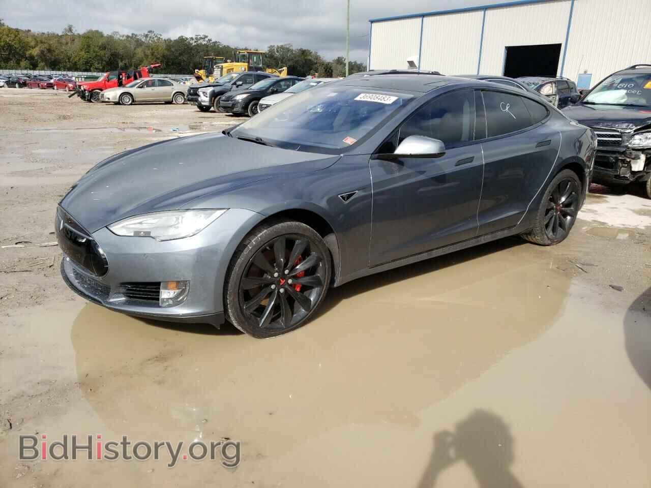 Фотография 5YJSA1H14EFP28471 - TESLA MODEL S 2014