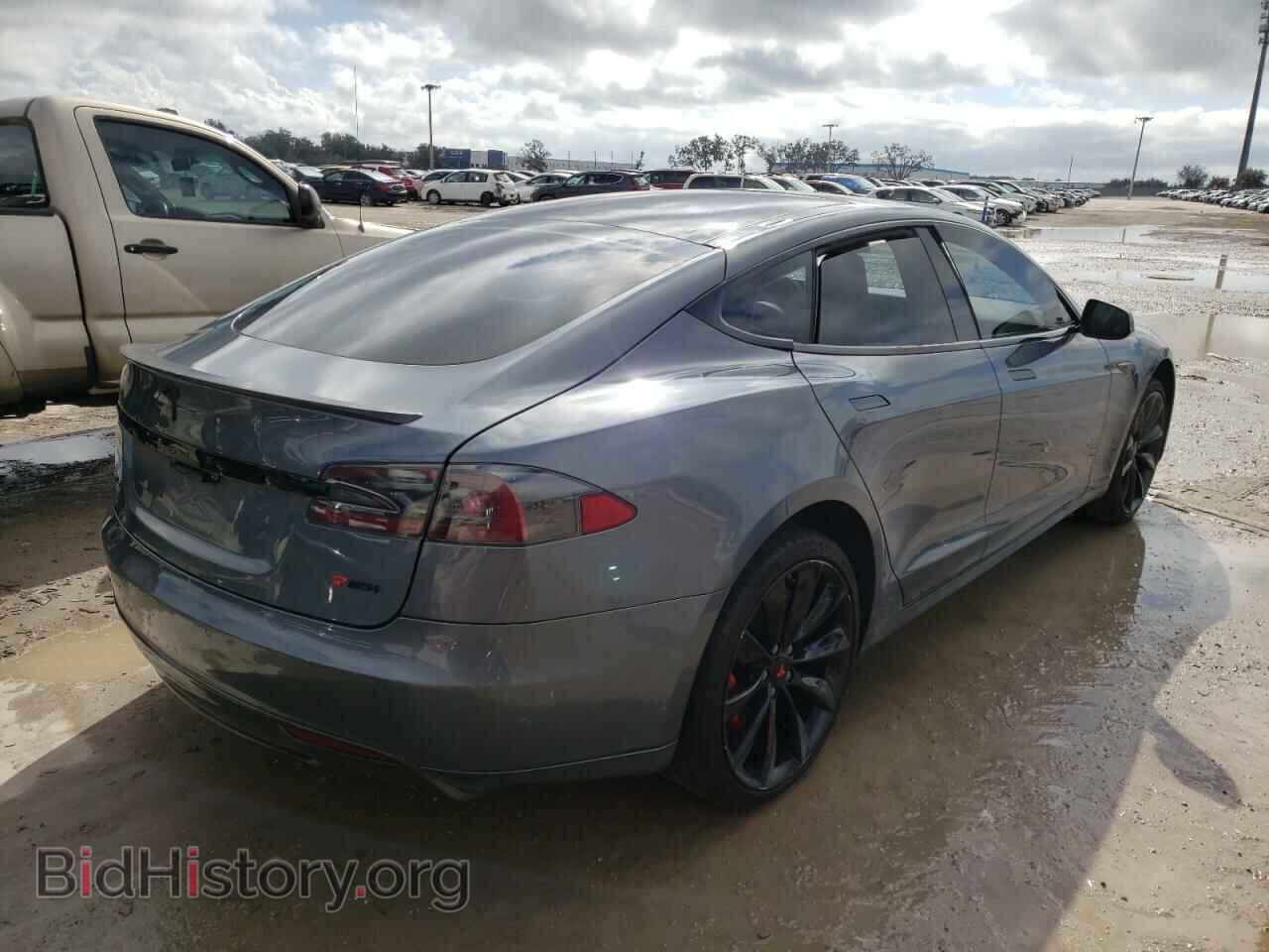 2014 TESLA MODEL S - VIN: 5YJSA1H14EFP28471 - Фото 3