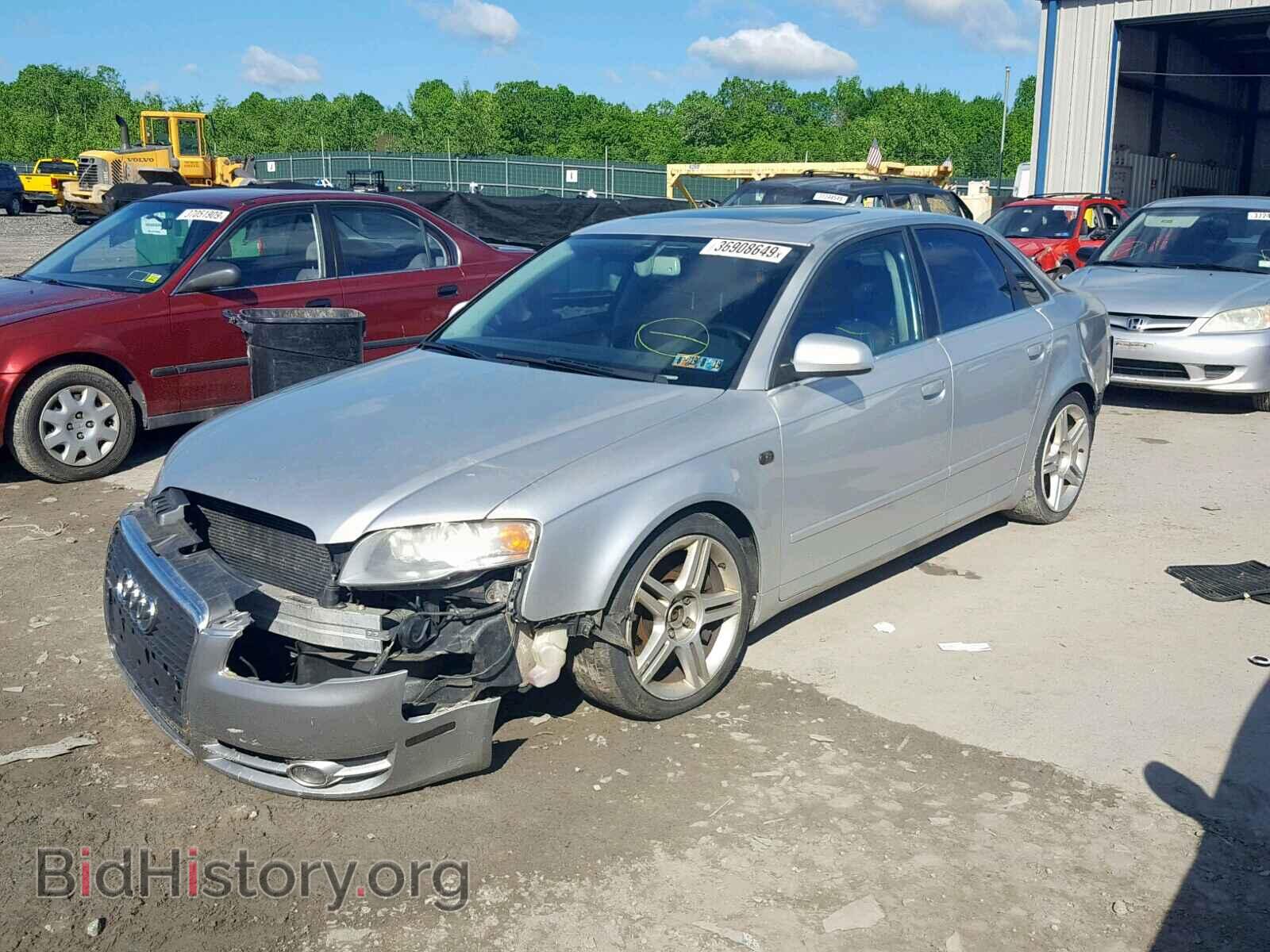 2007 AUDI A4 - VIN: WAUDF78E07A015835 - Фото 2