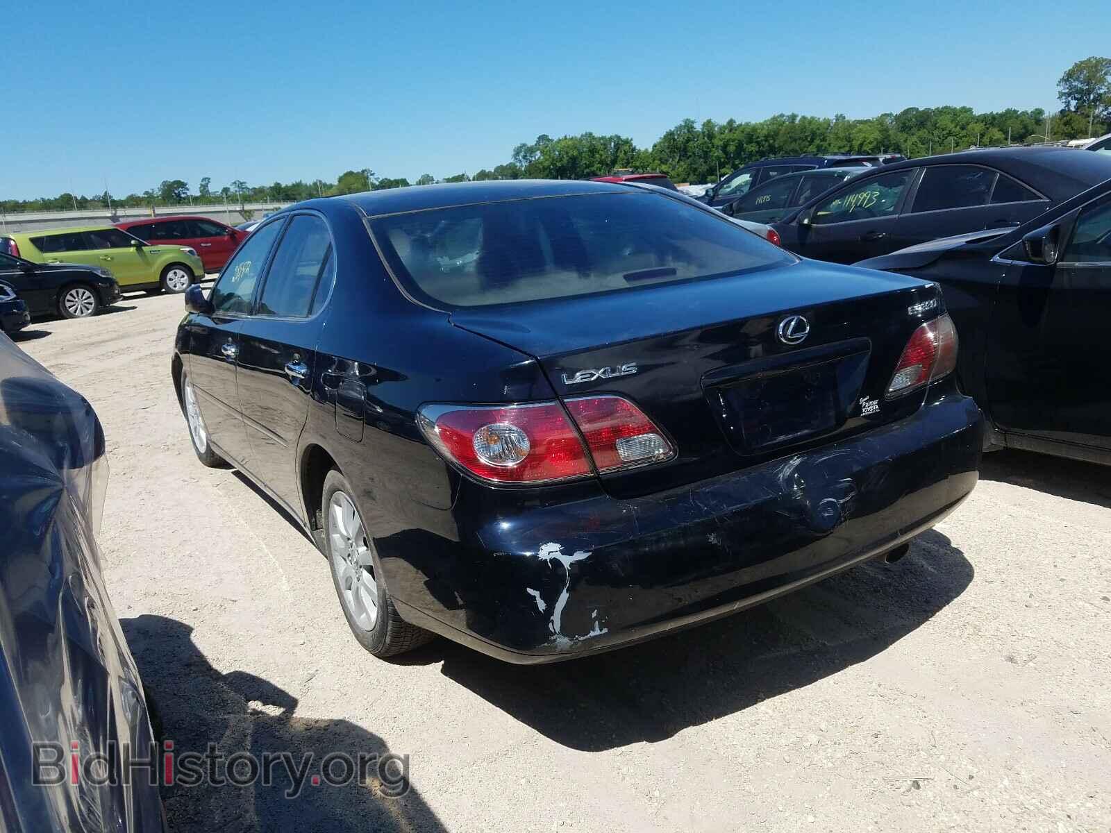 2004 LEXUS ES330 - VIN: JTHBA30G740010629 - Фото 3