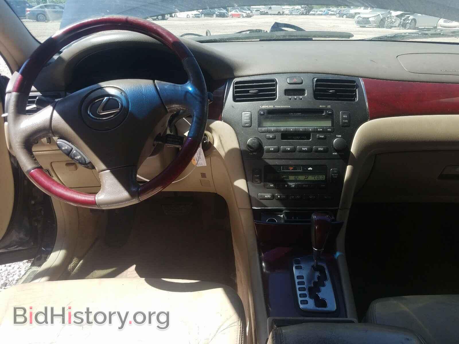 2004 LEXUS ES330 - VIN: JTHBA30G740010629 - Фото 9