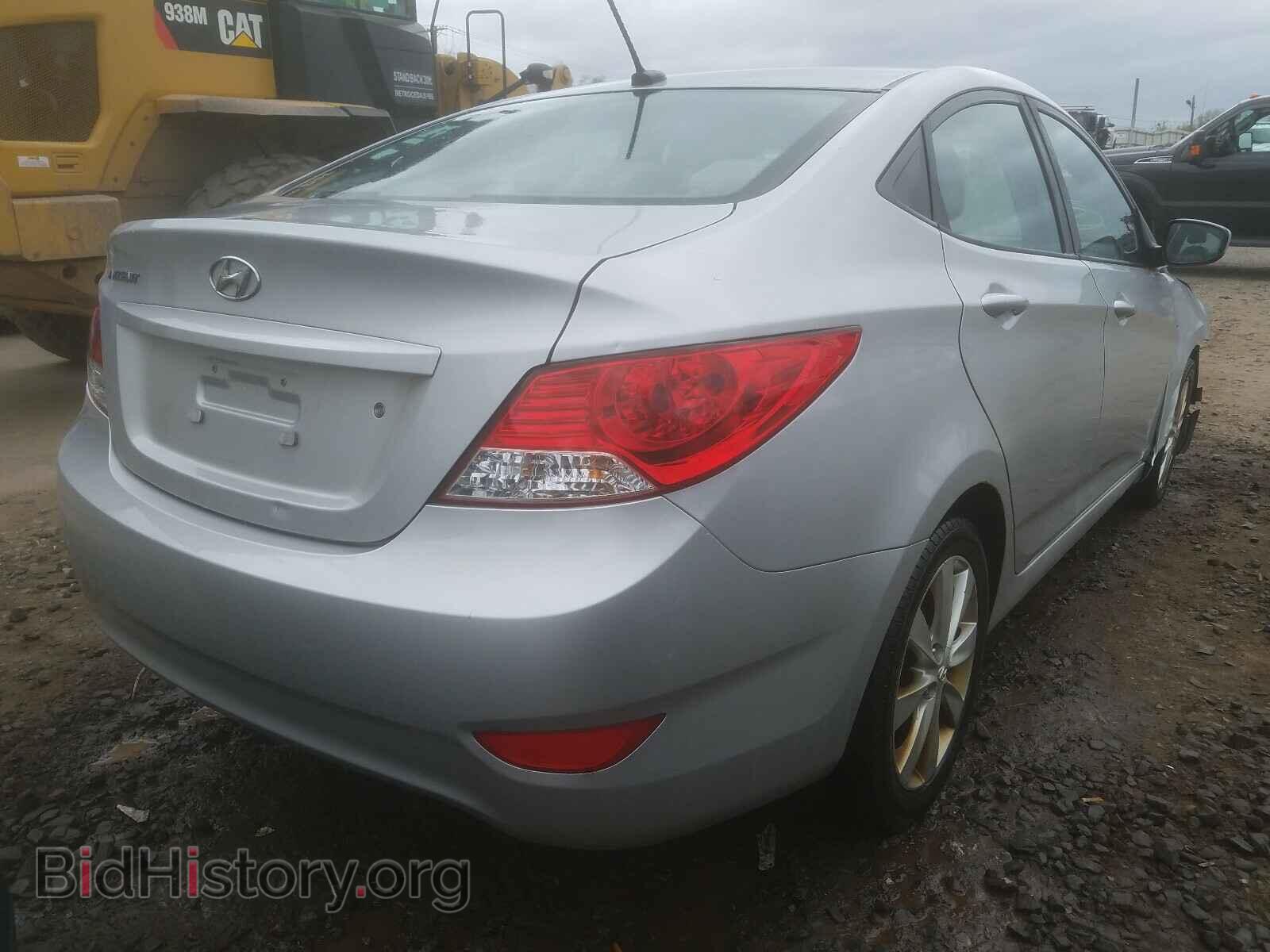 2012 HYUNDAI ACCENT - VIN: KMHCU4AE4CU035281 - Фото 4