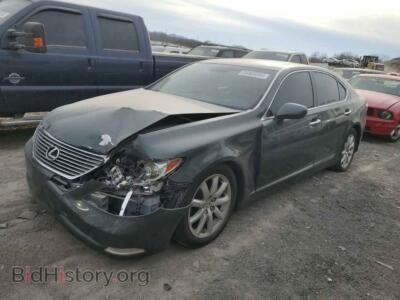2007 Lexus LS460 460, green — VIN JTHBL46F375013162, Copart