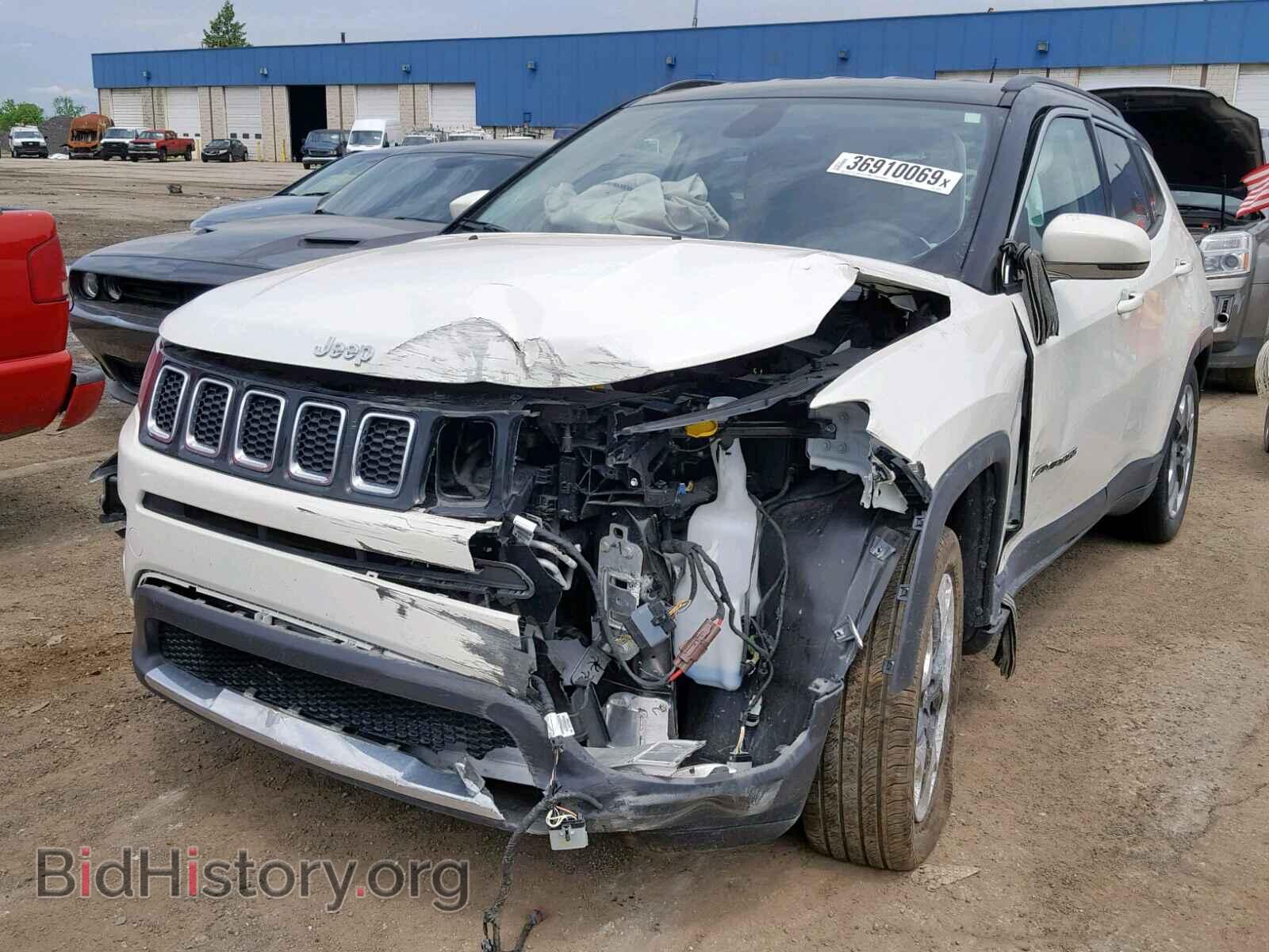 2018 JEEP COMPASS LI - VIN: 3C4NJDCB7JT266434 - Фото 2