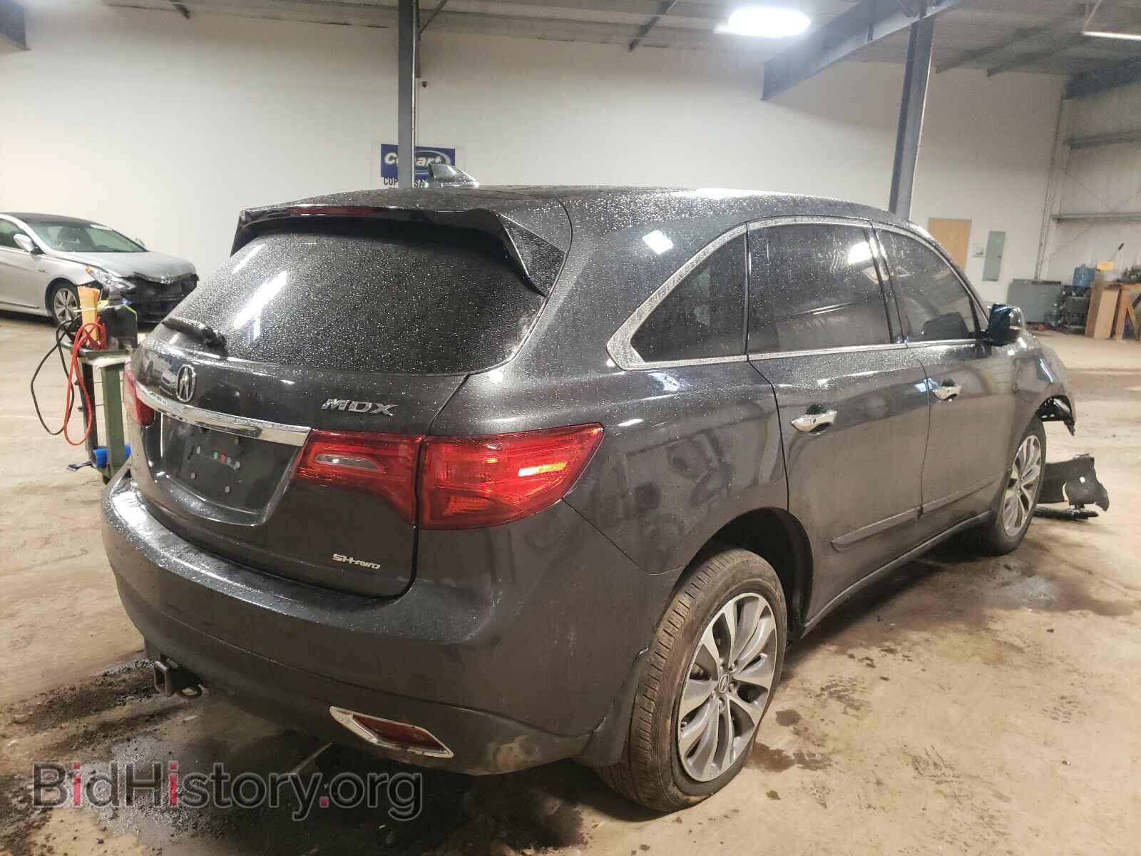 2015 ACURA MDX - VIN: 5FRYD4H40FB019727 - Фото 4