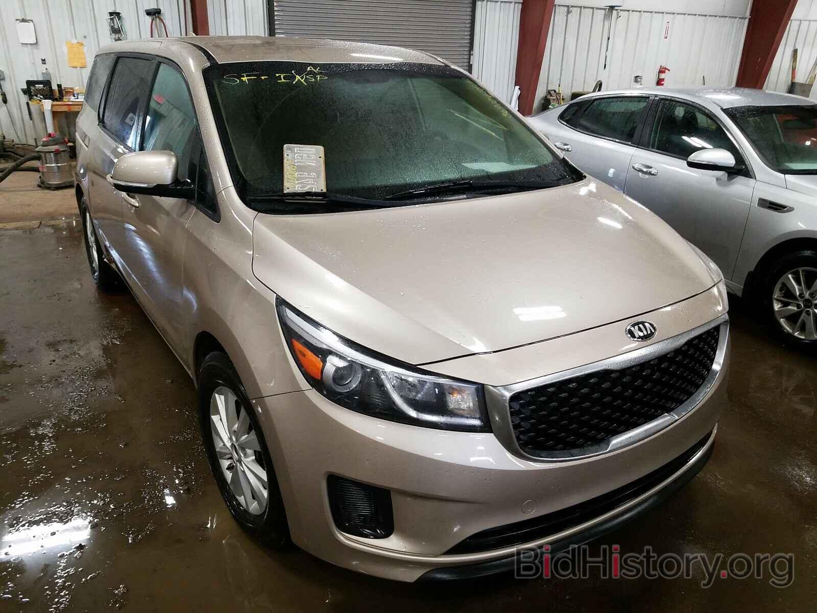 Photo KNDMB5C11H6228238 - KIA SEDONA 2017