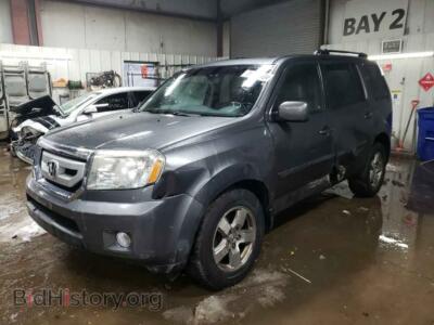2011 Honda PILOT EXL, серый — VIN 5FNYF4H5XBB016610, Copart