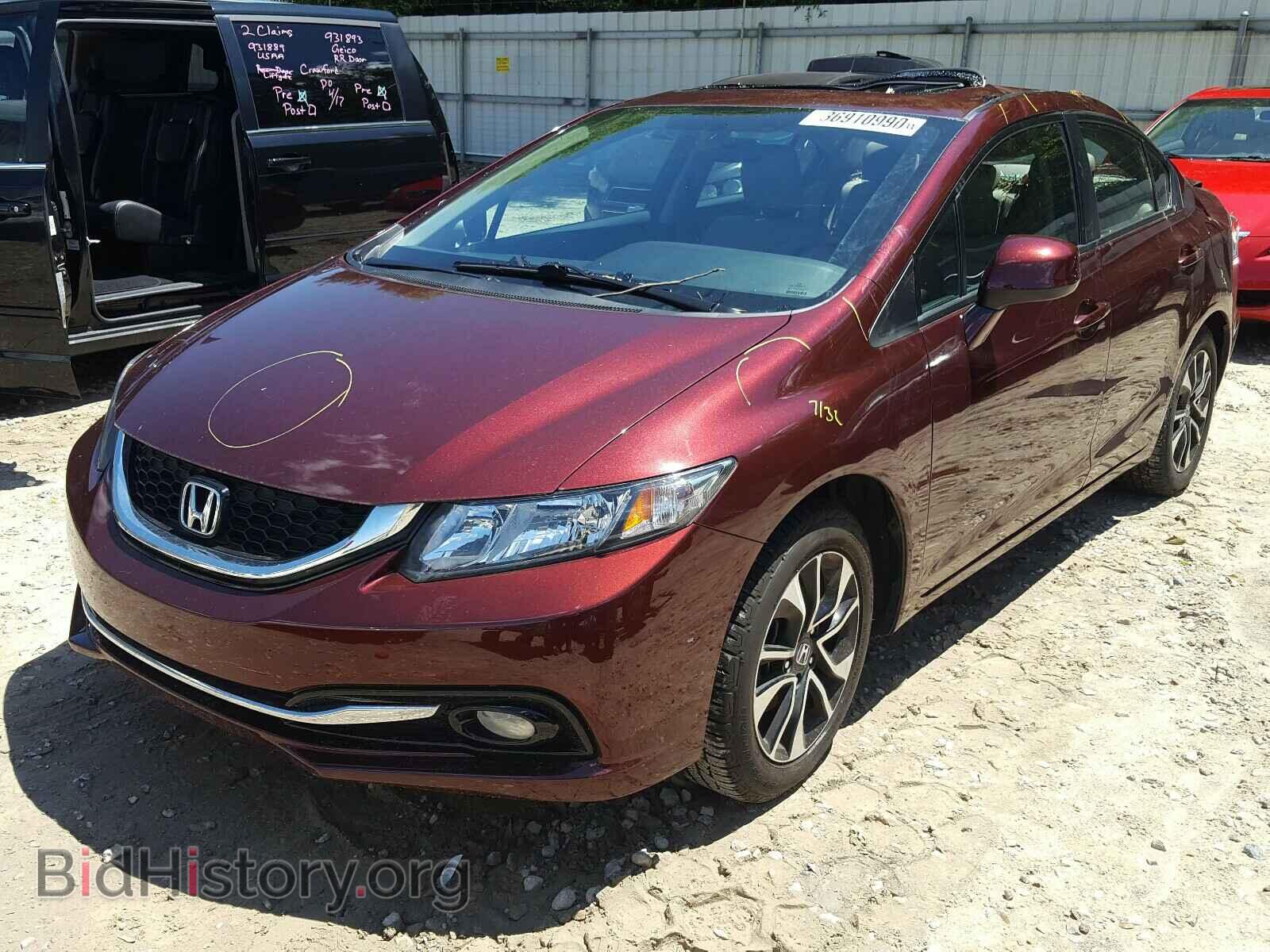 2013 HONDA CIVIC - VIN: 19XFB2F99DE087934 - Фото 2