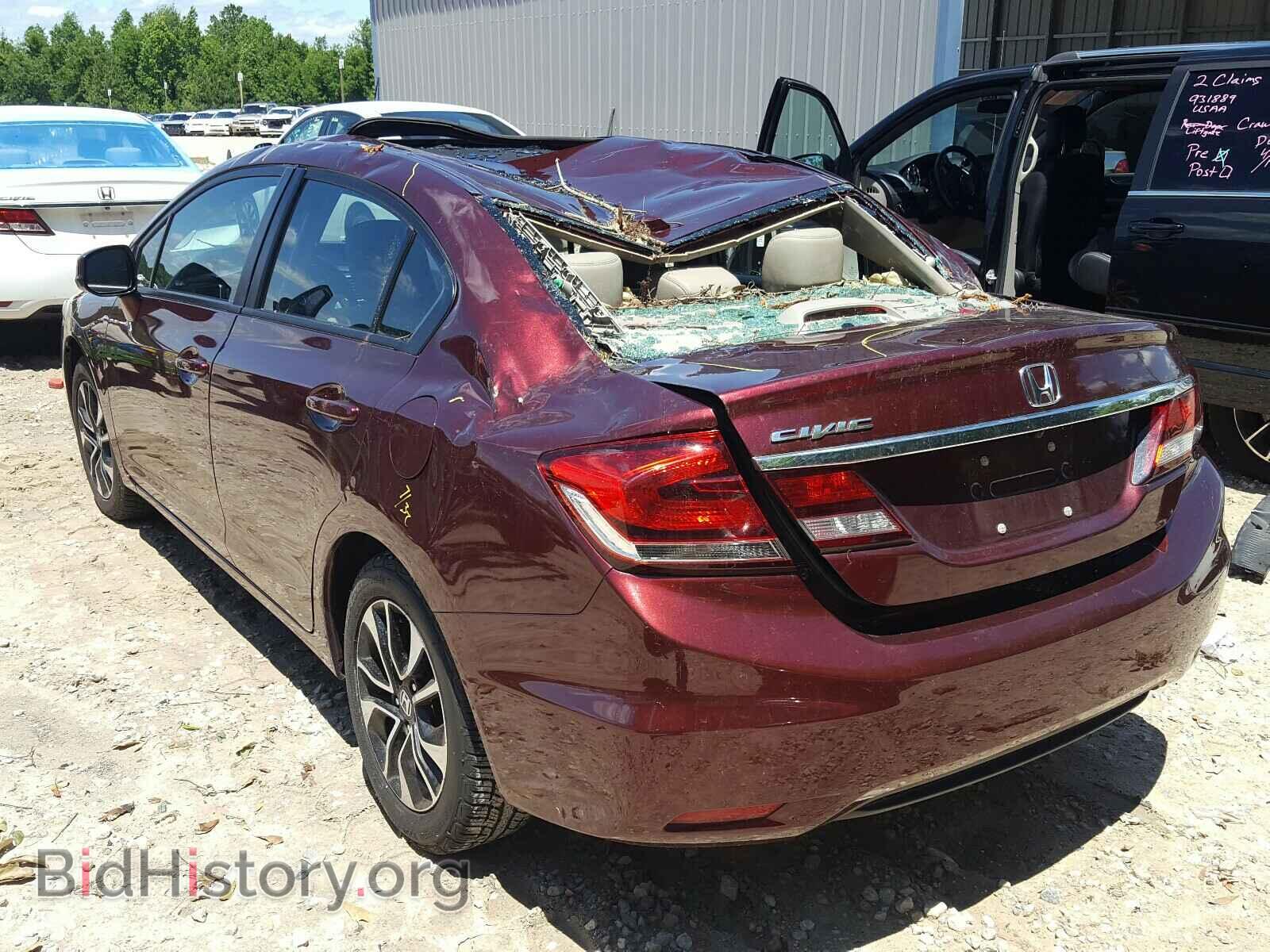 2013 HONDA CIVIC - VIN: 19XFB2F99DE087934 - Фото 3