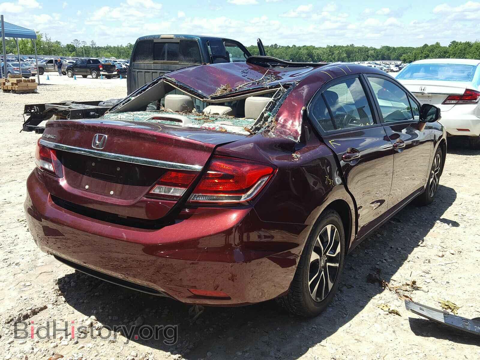 2013 HONDA CIVIC - VIN: 19XFB2F99DE087934 - Фото 4