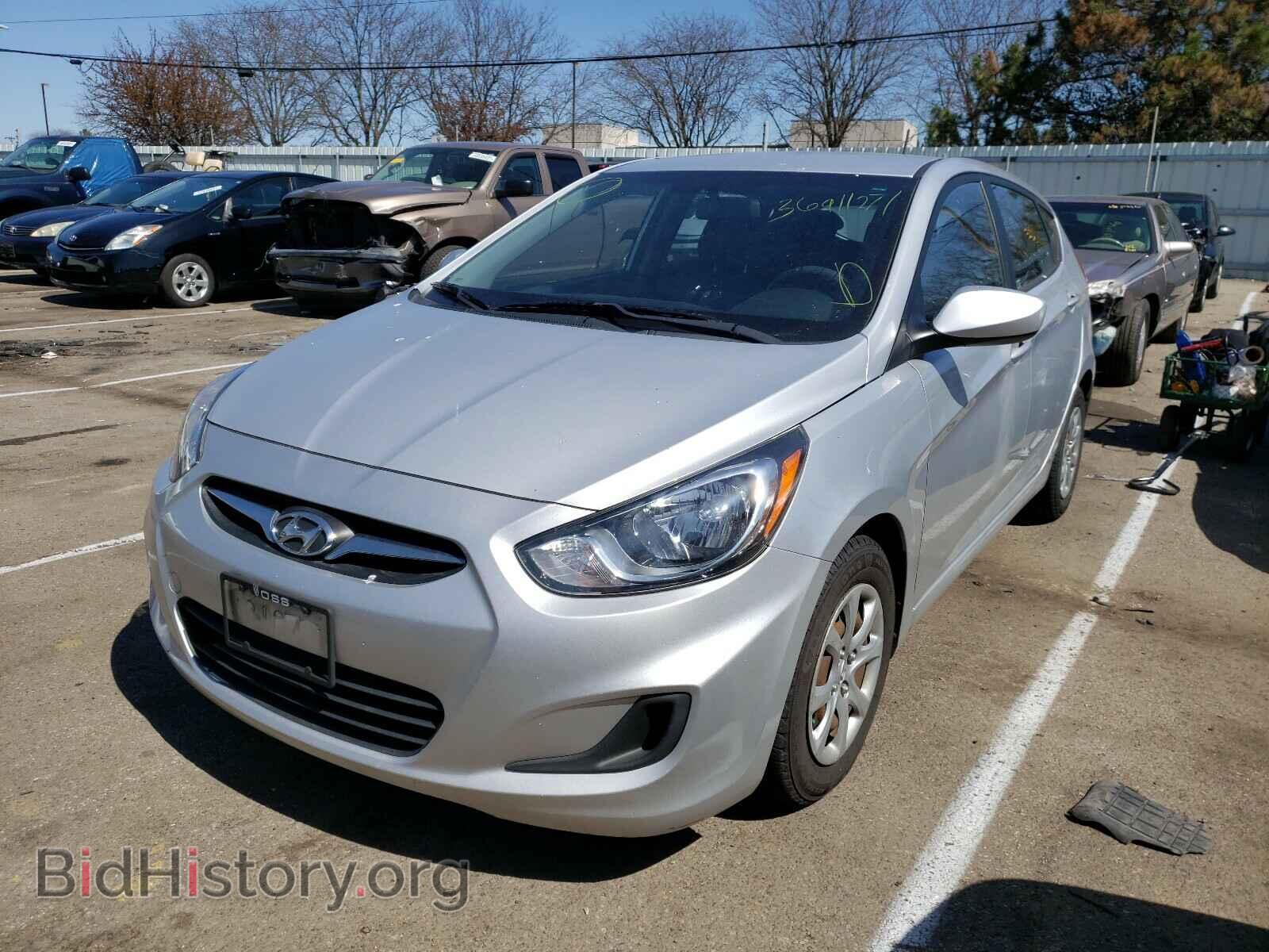 2014 HYUNDAI ACCENT - VIN: KMHCT5AEXEU167103 - Фото 2