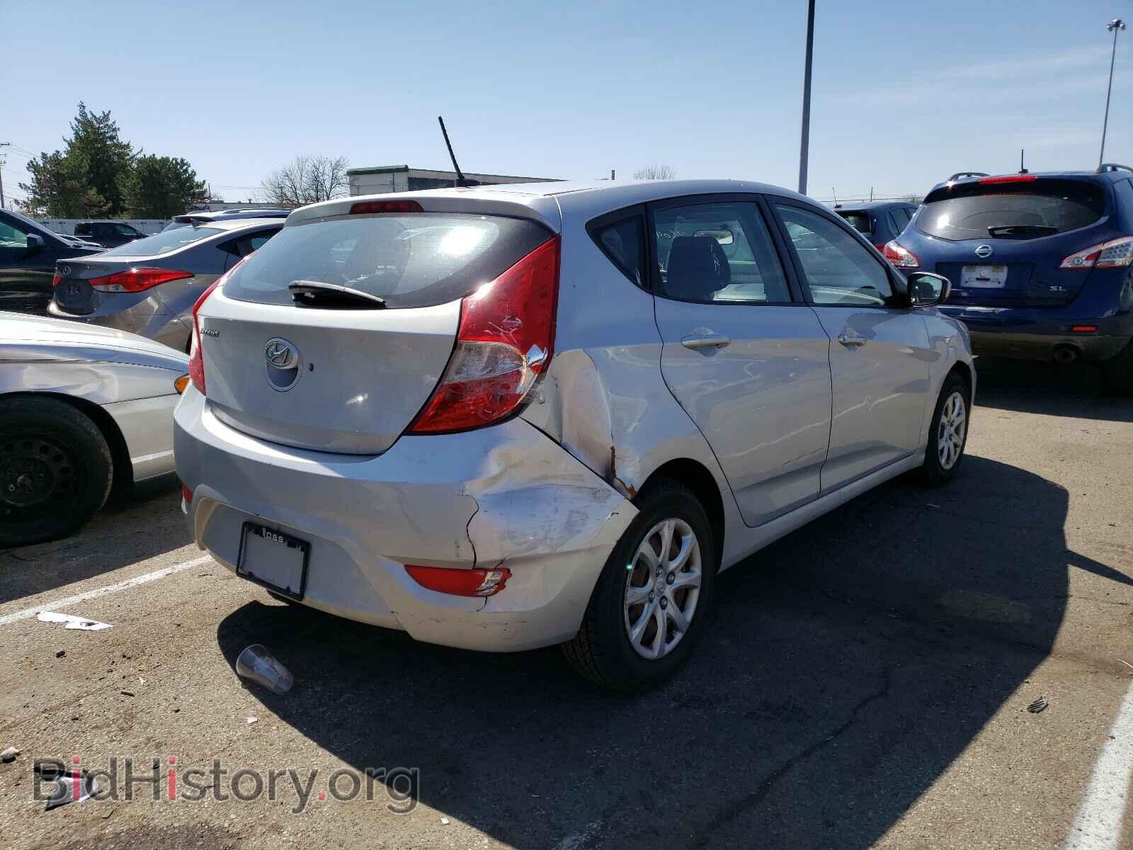 2014 HYUNDAI ACCENT - VIN: KMHCT5AEXEU167103 - Фото 4