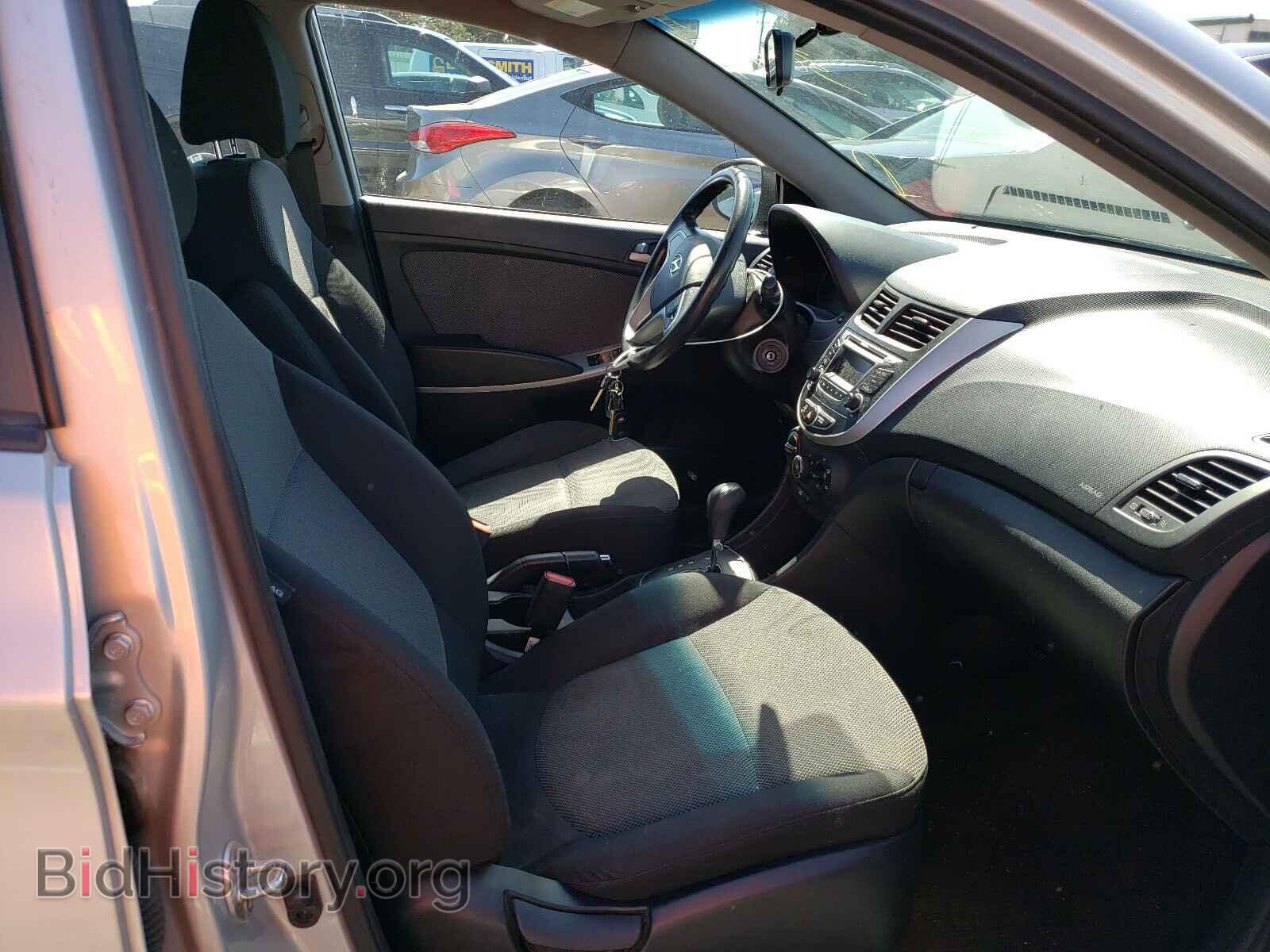 2014 HYUNDAI ACCENT - VIN: KMHCT5AEXEU167103 - Фото 5