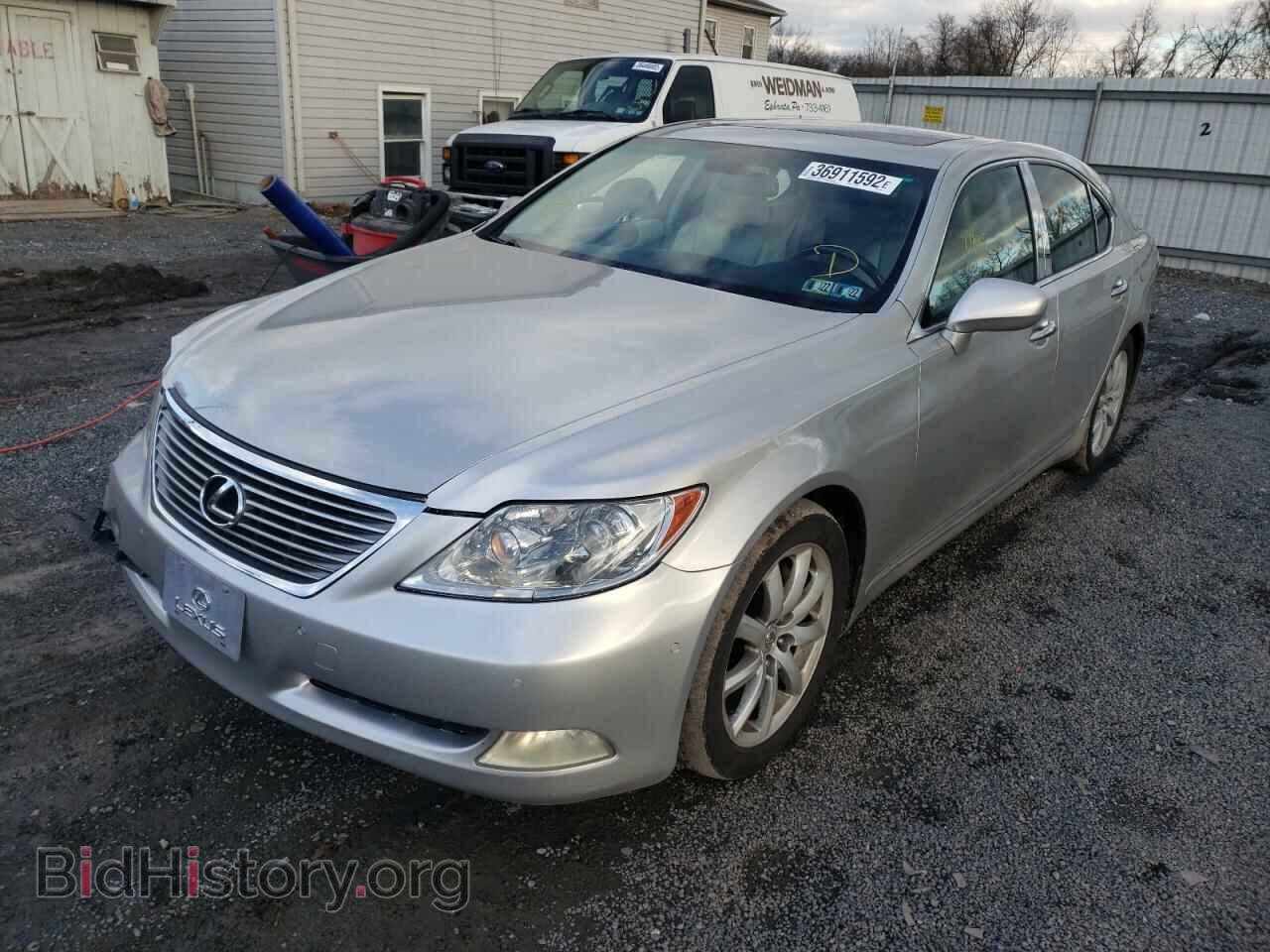 2008 LEXUS LS460 - VIN: JTHBL46F585053924 - Фото 2