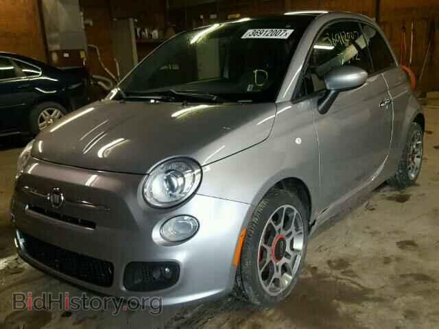 2015 FIAT 500 - VIN: 3C3CFFBR8FT721743 - Photo 2