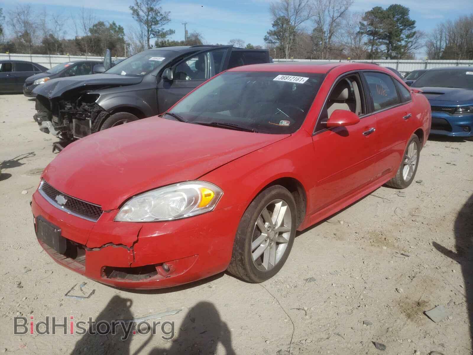 2013 CHEVROLET IMPALA - VIN: 2G1WC5E38D1182373 - Фото 2