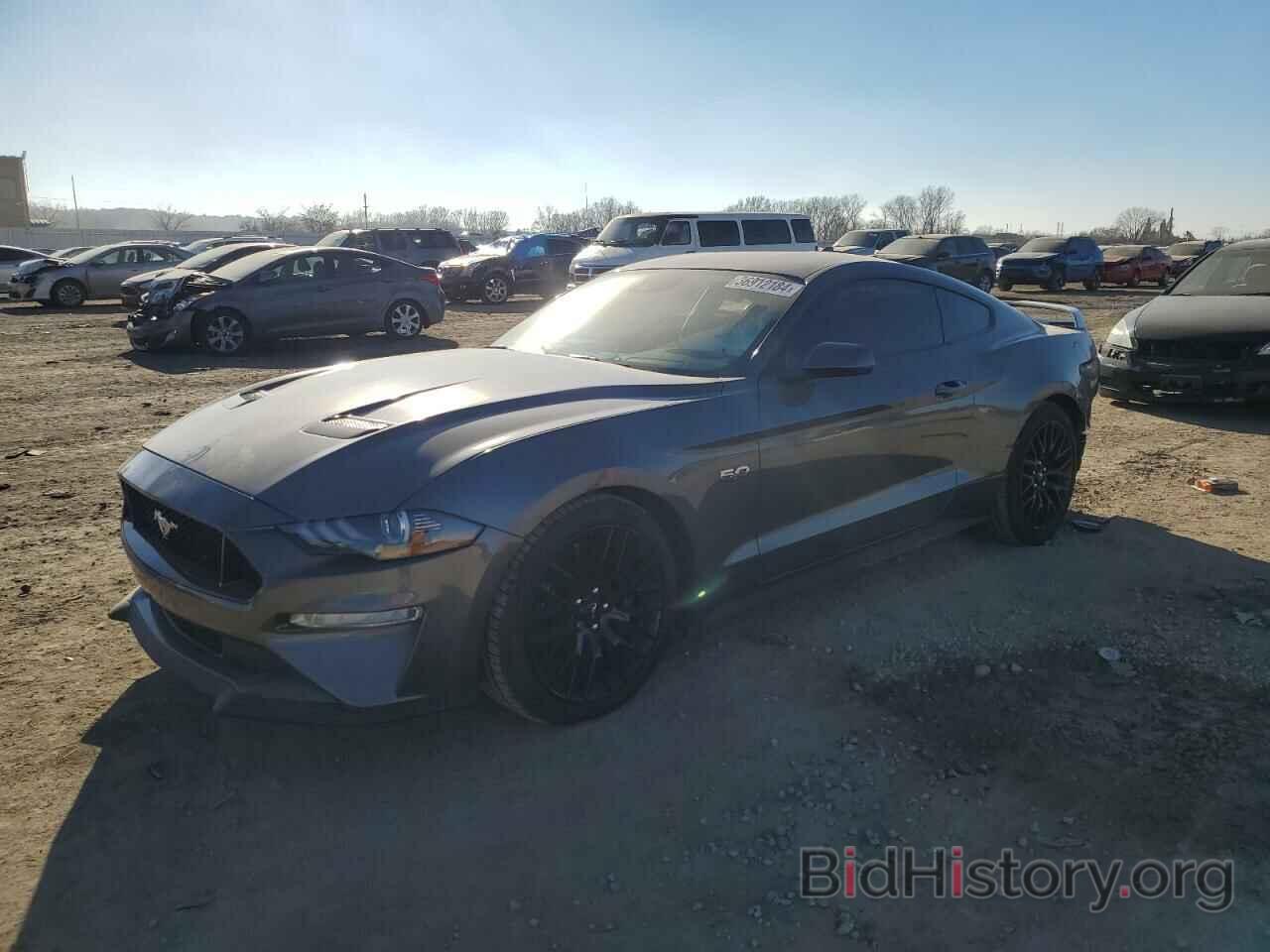 Photo 1FA6P8CFXM5107074 - FORD MUSTANG 2021