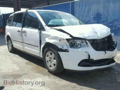 2012 Dodge RAM VAN RAM Van CA, белый — VIN 2C4RDGAG9CR193484, Copart