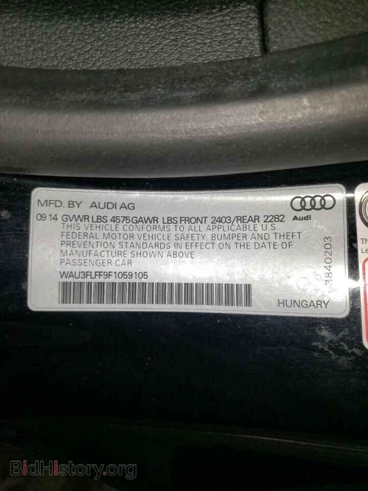 2015 AUDI A3 - VIN: WAU3FLFF9F1059105 - Фото 10