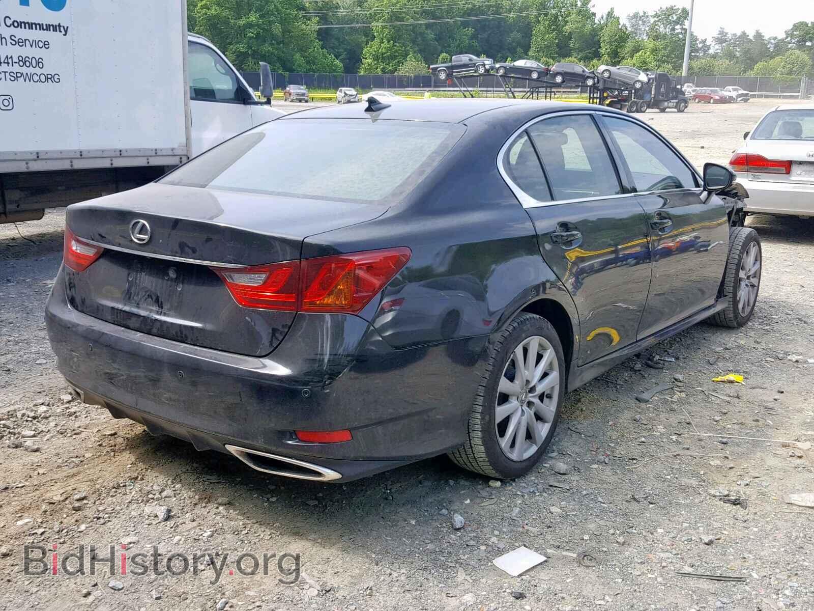 2013 LEXUS GS350 - VIN: JTHCE1BL9D5014241 - Фото 4